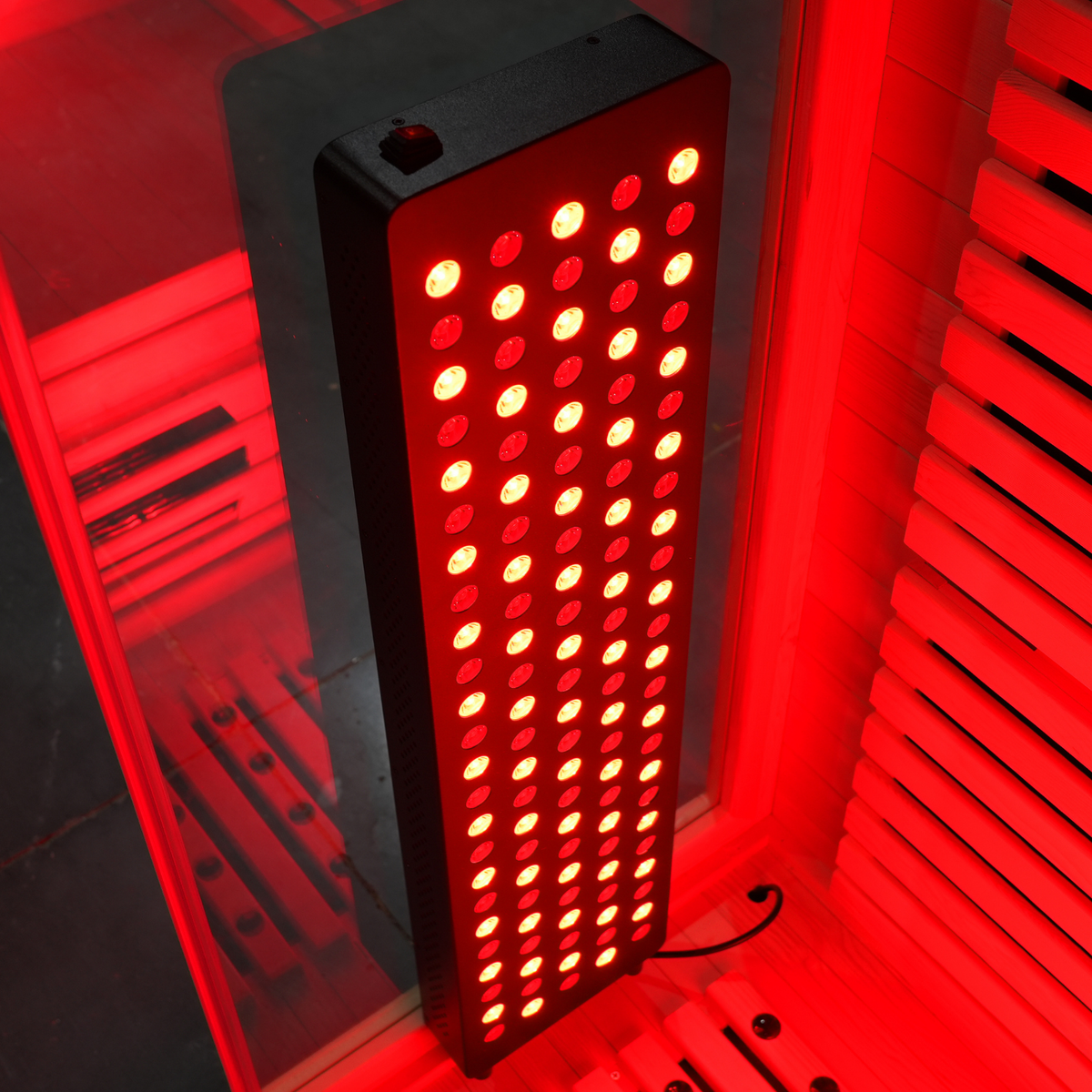 Blisspod I Venetian RED I All-In-One - Full Spectrum + Red Light Therapy I Indoor Premium Sauna I 2 Person