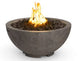 AFD 32" Fire Bowl in Black Lava Finish in NG - 733BA11M6NC