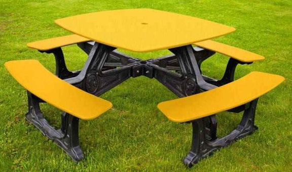 Bistro Outdoor Dining Table – 8 Seat, Recycled Plastic