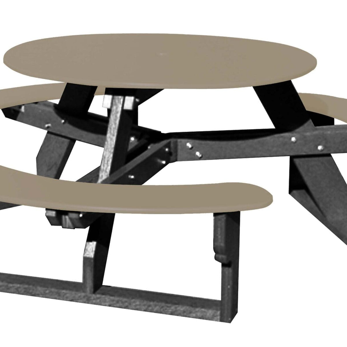 Open Round Table – Versatile & Customizable Outdoor Seating - Patio Elegance