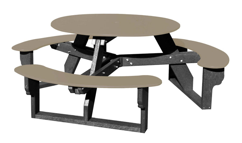 Open Round Table – Versatile & Customizable Outdoor Seating - Patio Elegance