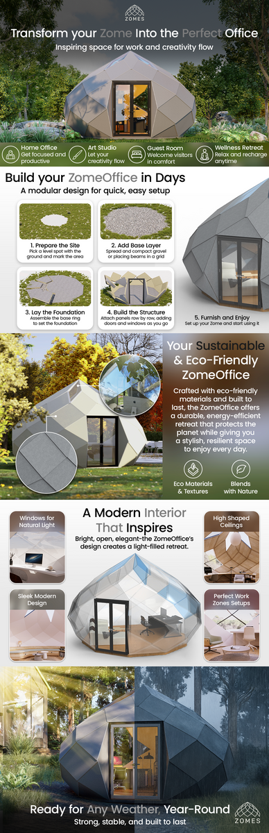 Patio Elegance Zomes Office