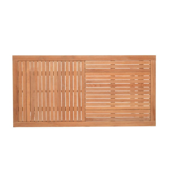 Wooden slatted panel 