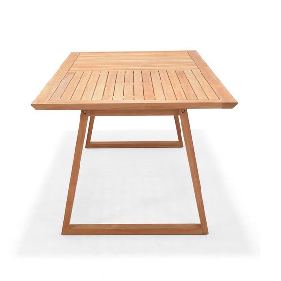 Wooden square table 