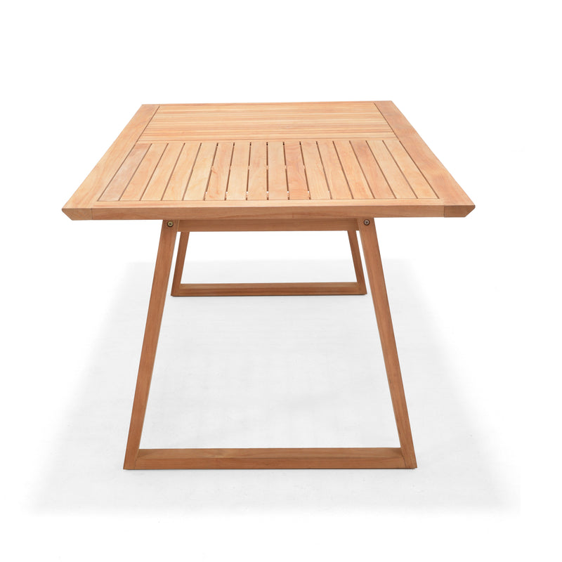 Wooden square table 