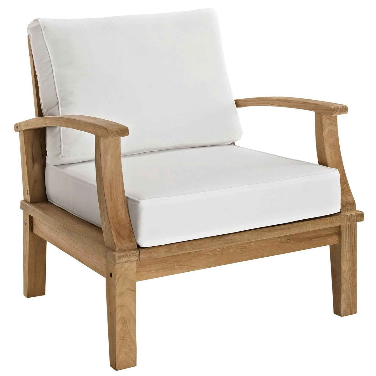 Patio Elegance Marina 10-Piece Teak Modway Outdoor Seating Set