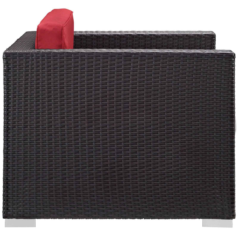 Modway Convene 5-Piece Outdoor Patio Sectional Set