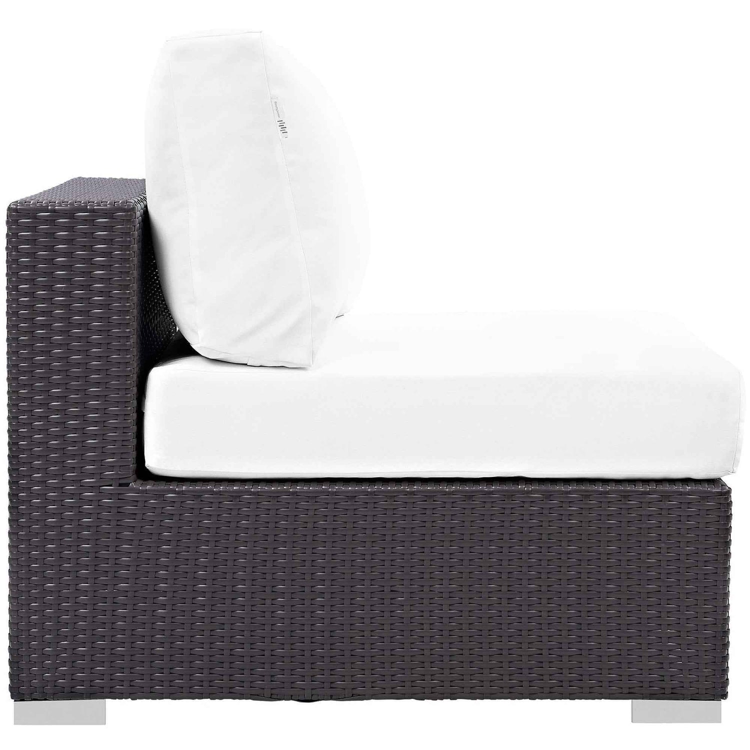 Patio Elegance Convene 10-Piece Outdoor Sectional Lounge Set by Modway