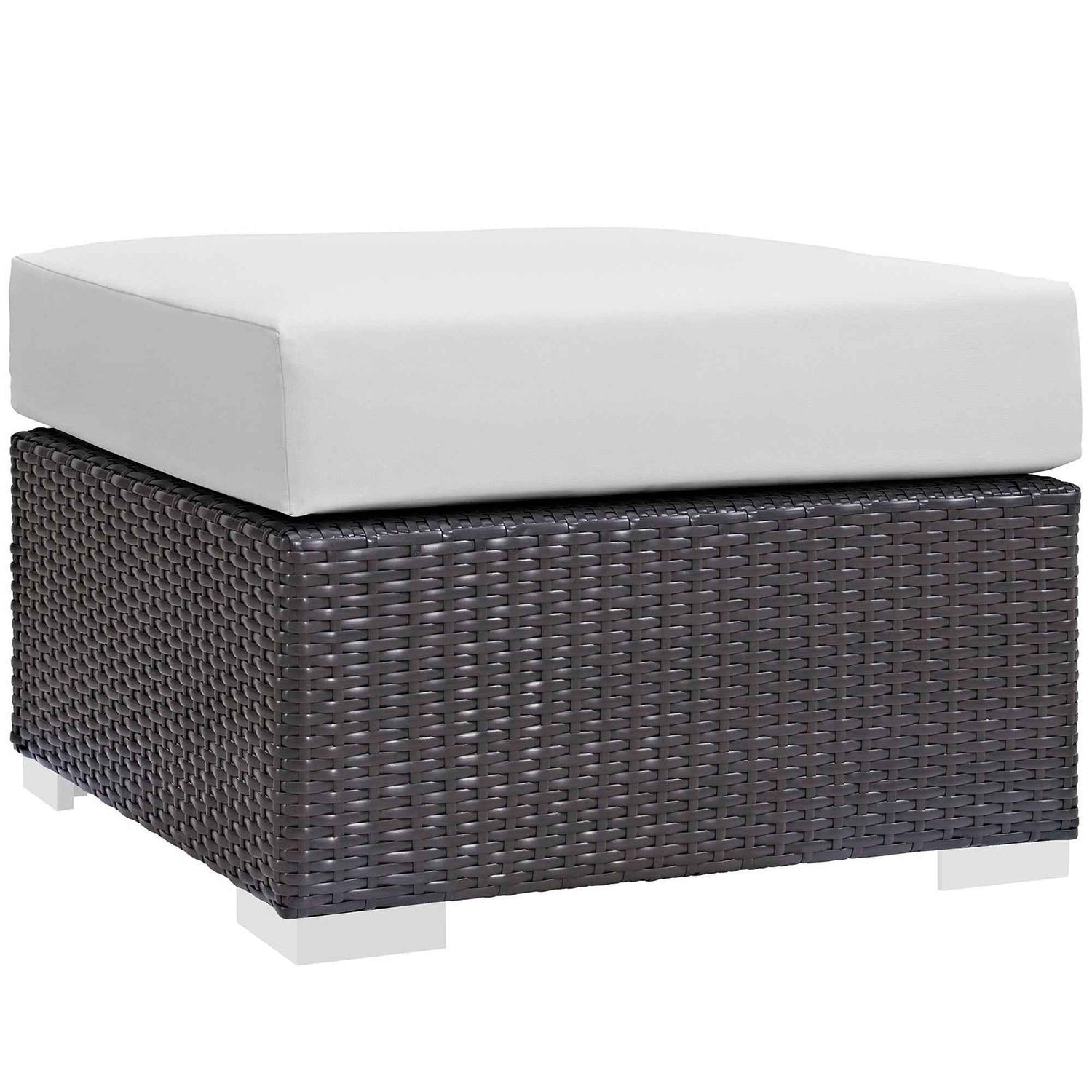 Patio Elegance Convene 10-Piece Outdoor Sectional Lounge Set by Modway