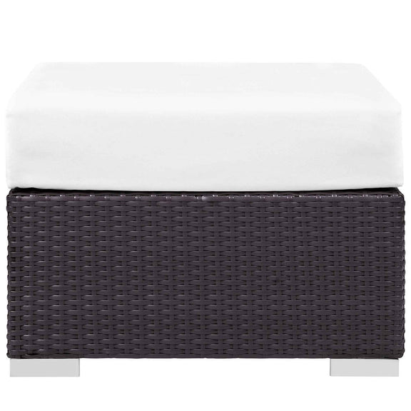 Patio Elegance Convene 10-Piece Outdoor Sectional Lounge Set by Modway