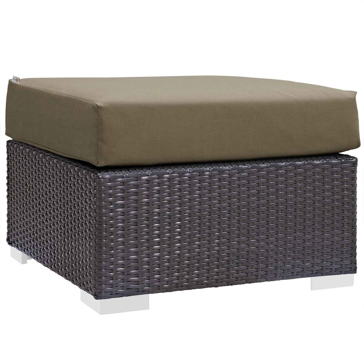 Patio Elegance Convene 10-Piece Outdoor Sectional Lounge Set by Modway