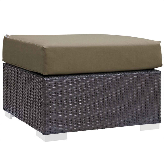 Patio Elegance Convene 10-Piece Outdoor Sectional Lounge Set by Modway