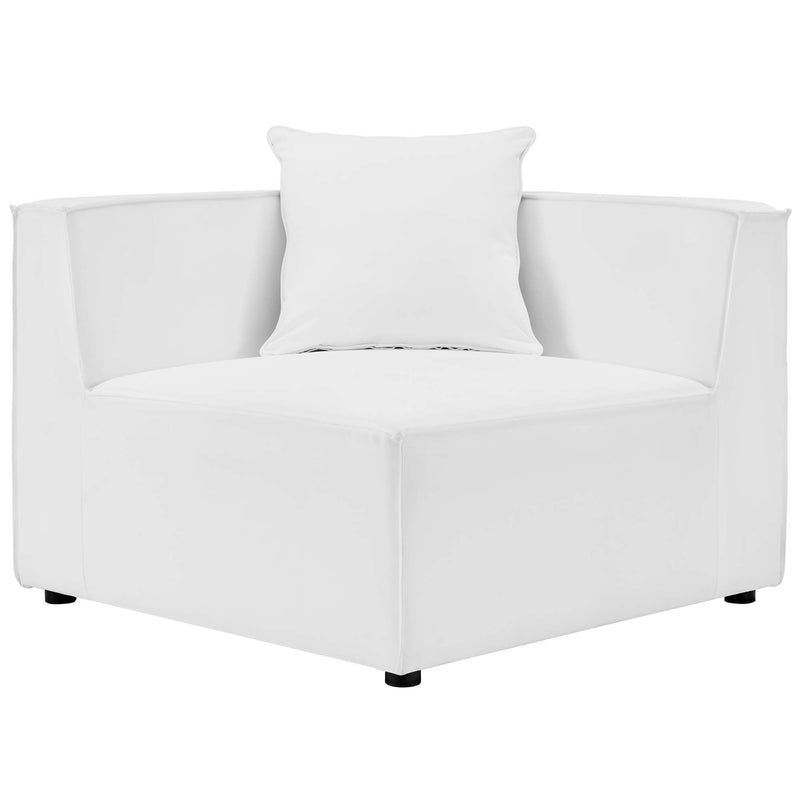 Saybrook Outdoor Loveseat & Ottoman Set – Modway - Patio Elegance