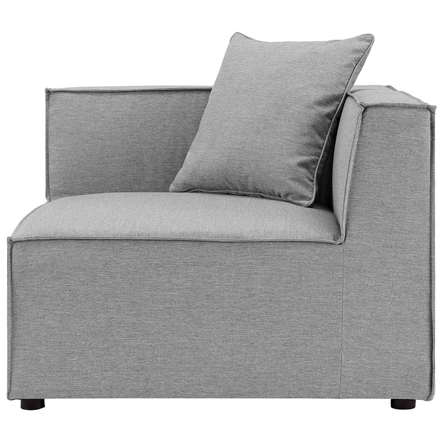 Patio Elegance Saybrook 8-Piece Outdoor Upholstered Sectional Sofa by Modway