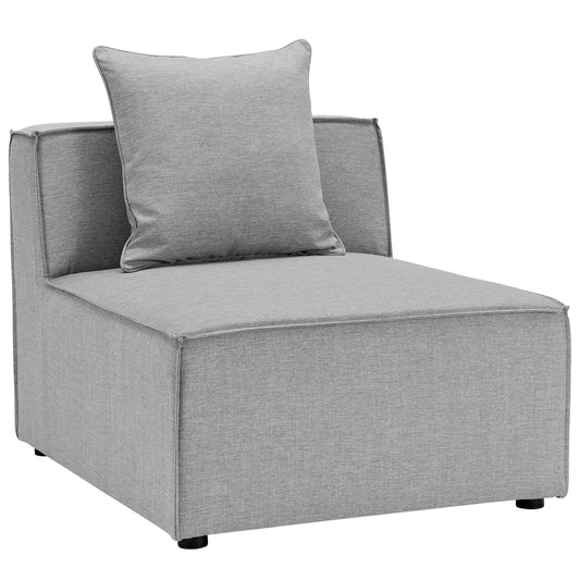 Patio Elegance Saybrook 8-Piece Outdoor Upholstered Sectional Sofa by Modway