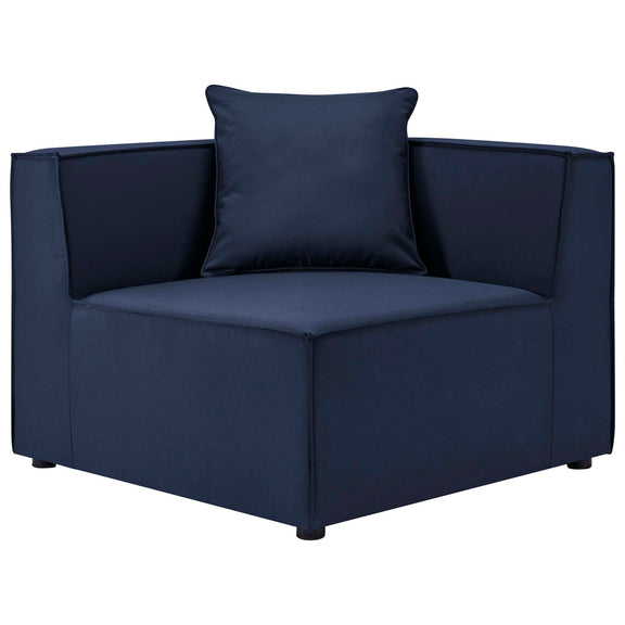 Patio Elegance Saybrook 8-Piece Outdoor Upholstered Sectional Sofa by Modway - Patio Elegance