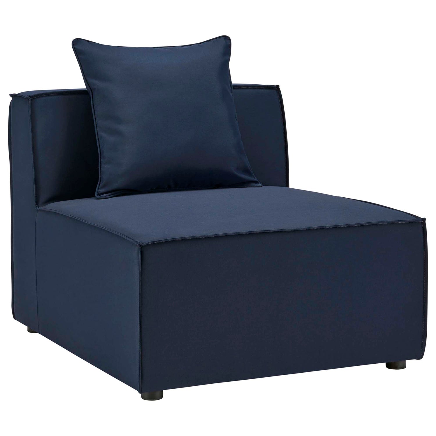 Patio Elegance Saybrook 8-Piece Outdoor Upholstered Sectional Sofa by Modway - Patio Elegance