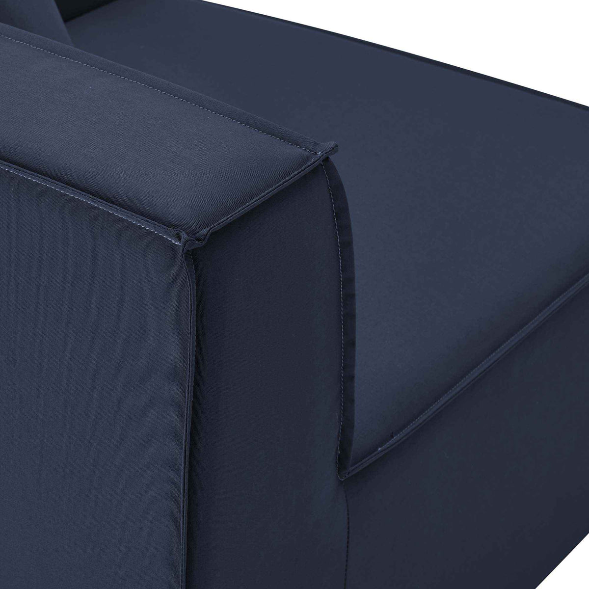 Saybrook 10-Piece Navy Outdoor Sectional Sofa by Patio Elegance