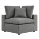 Patio Elegance Commix 5-Piece Outdoor Sectional Sofa Set by Modway