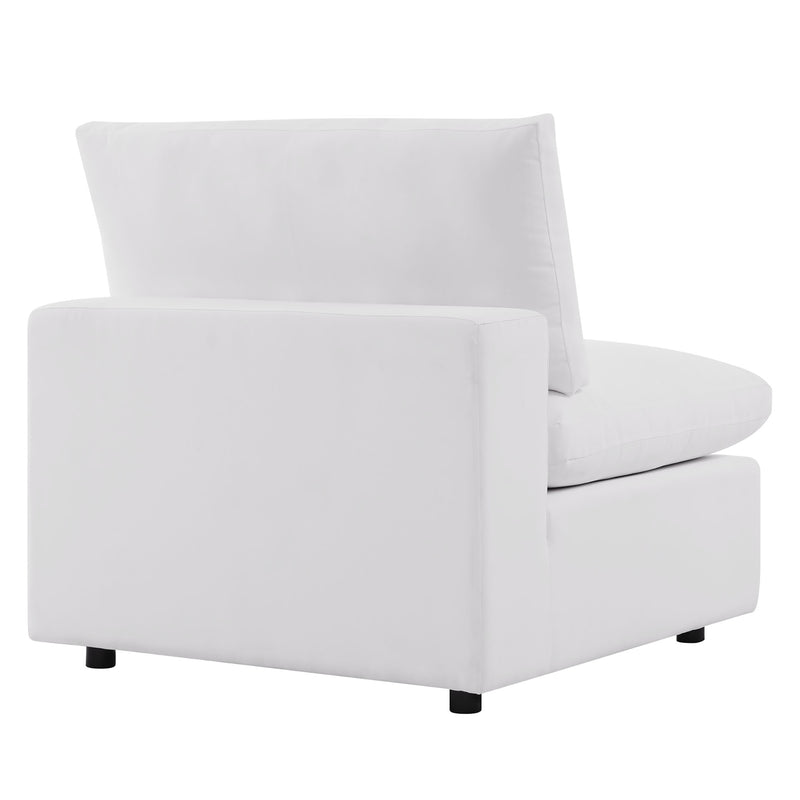 Patio Elegance Commix 5-Piece Outdoor Sectional Sofa Set by Modway - Patio Elegance