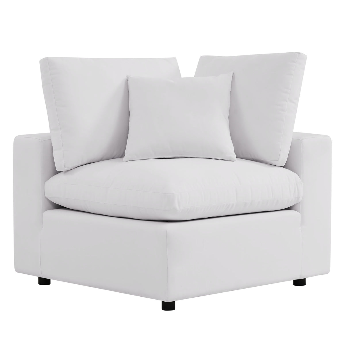 Patio Elegance Commix 5-Piece Outdoor Sectional Sofa Set by Modway
