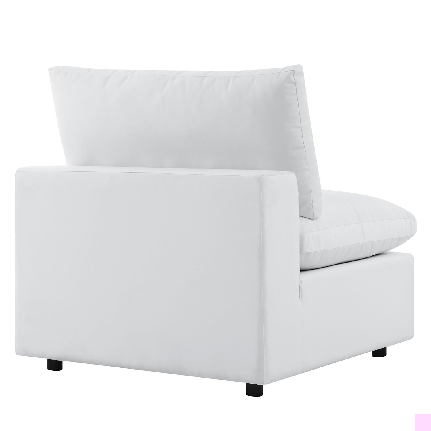 Commix 5-Piece Outdoor Patio Sectional Sofa – White (Sunbrella® Edition) by Patio Elegance - Patio Elegance
