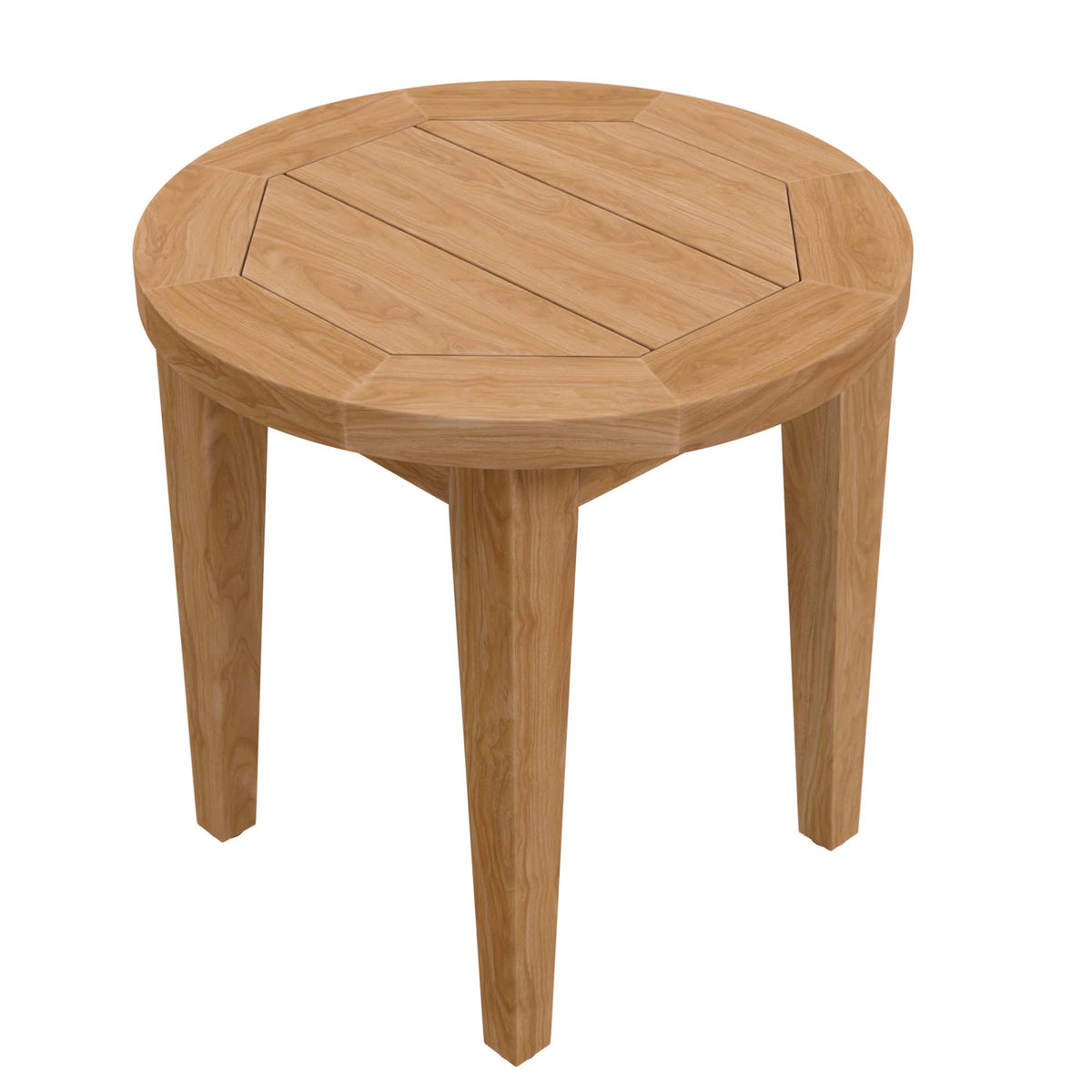 Modway Brisbane 3-Piece Grey Teak Outdoor Patio Set