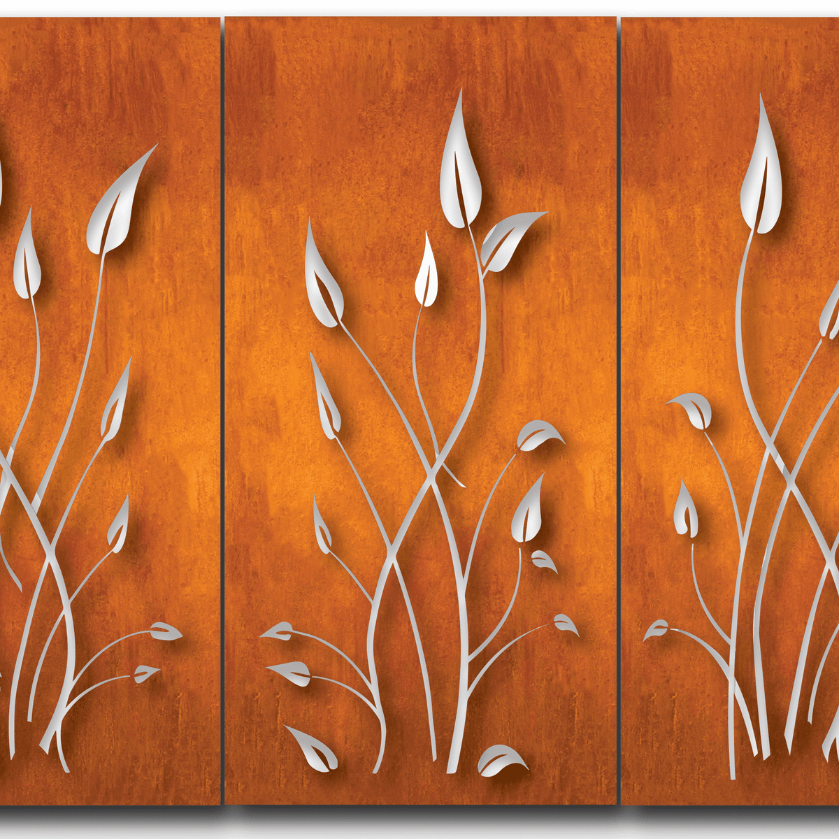 Outdoor Metal Privacy Screen Panels 24" x 60" & 24" x 72" – Heavy-Duty Steel for Patio & Fence