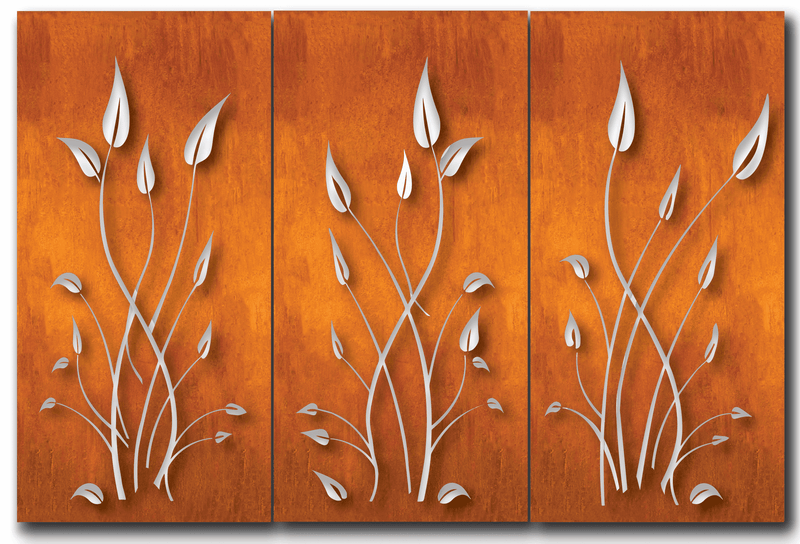 Outdoor Metal Privacy Screen Panels 24" x 60" & 24" x 72" – Heavy-Duty Steel for Patio & Fence