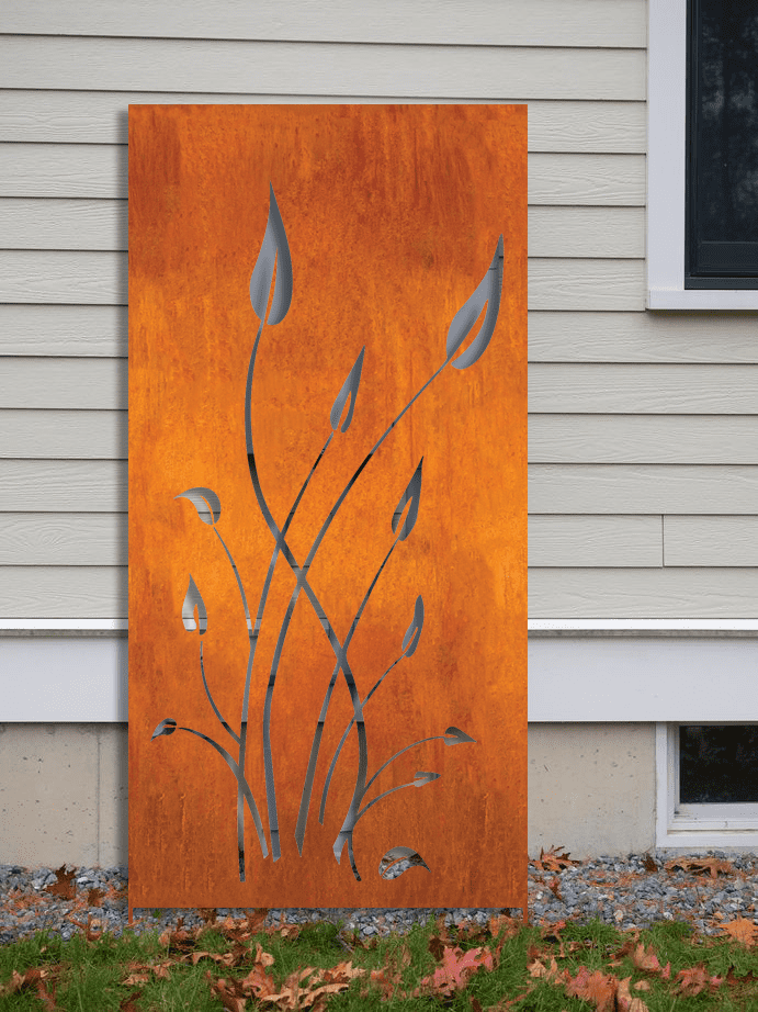 Outdoor Metal Privacy Screen Panels 24" x 60" & 24" x 72" – Heavy-Duty Steel for Patio & Fence