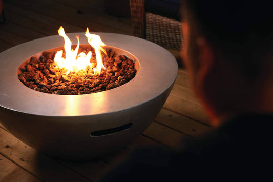 Patio Elegance Nexus 36-Inch Round Patioflame® Table – Fire Table