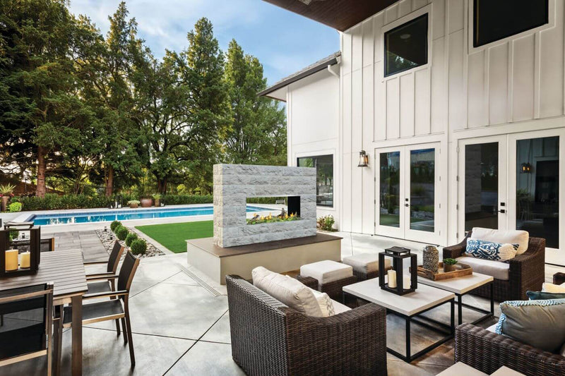 Patio Elegance Galaxy™ 50 Outdoor Gas Fireplace – GSS50 - Patio Elegance