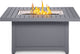 Patio Elegance Hamptons Rectangle Patioflame® Table – Fire Table