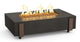 AFD Iron Saddle Firetable in Black Lava Finish with FyreStarter Ignition System, LP - 580BA11H7PC