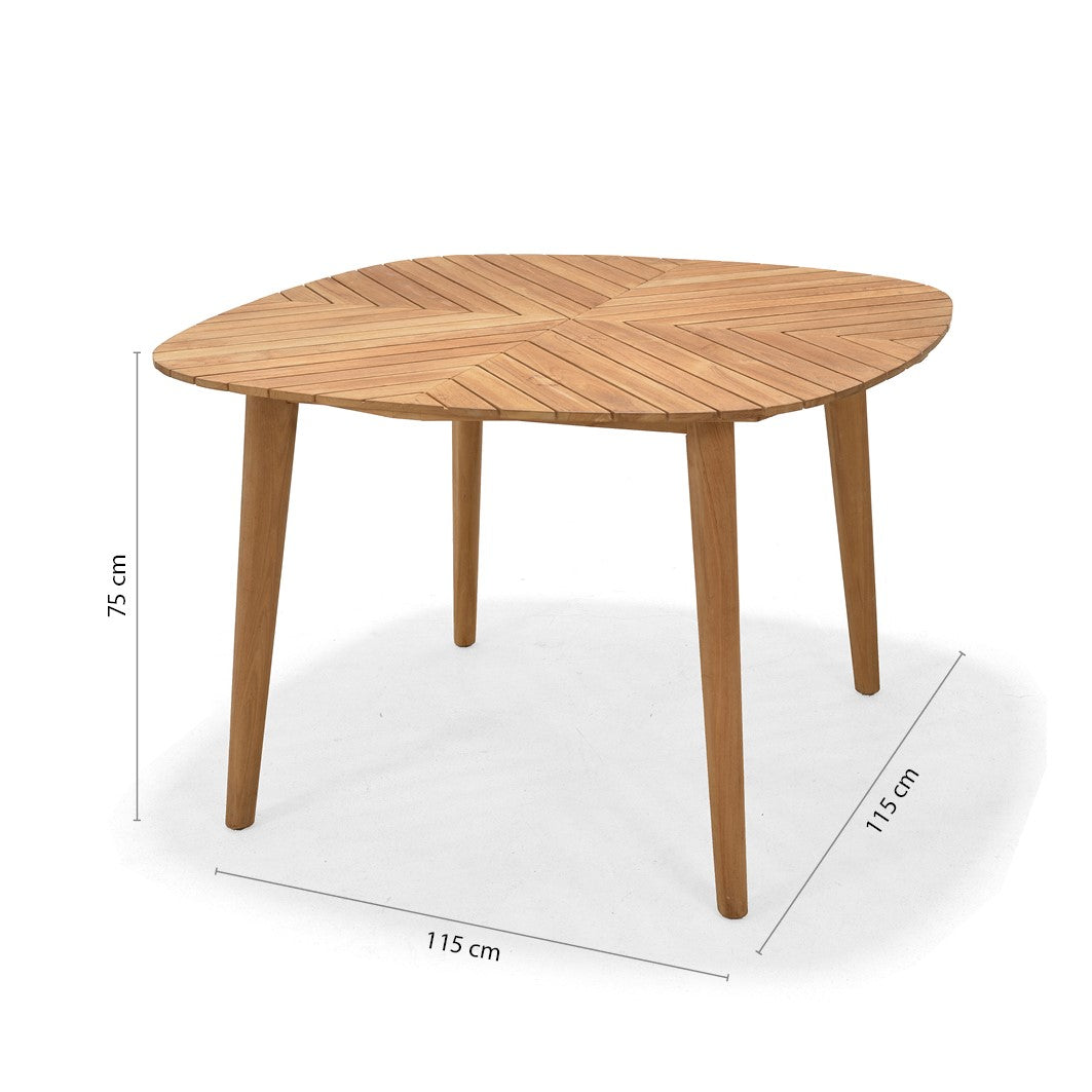 Wooden round table 