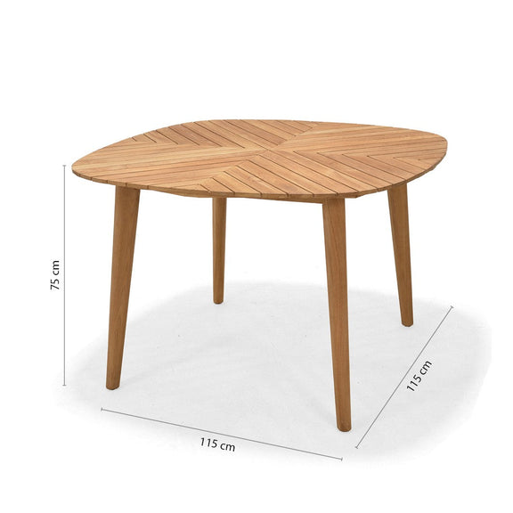 Wooden round table 