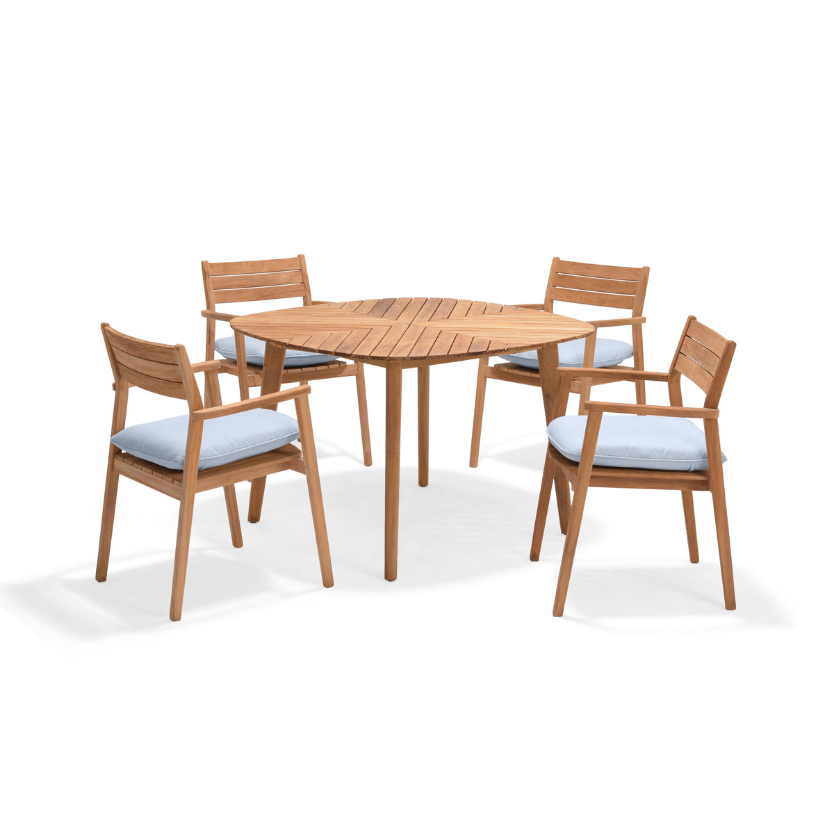 Wooden outdoor table