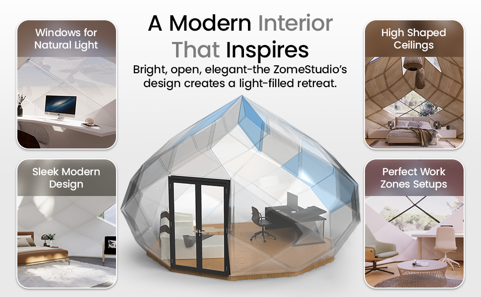 Patio Elegance Zomes Studio