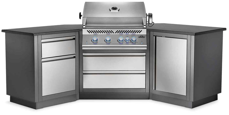 Patio Elegance OASIS™ 200 Outdoor Kitchen with Built-in 700 Series 32" Gas Grill
