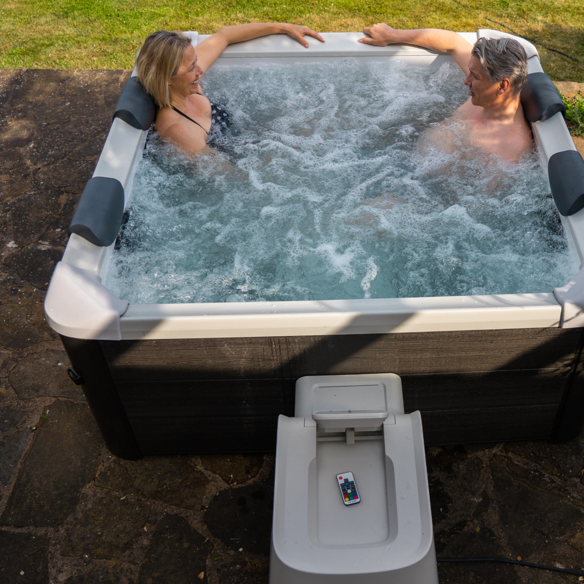 MSPA | OSLO | Frame Series | Rigid Hot Tub & Spa | Light up the night | Upto 6 Person