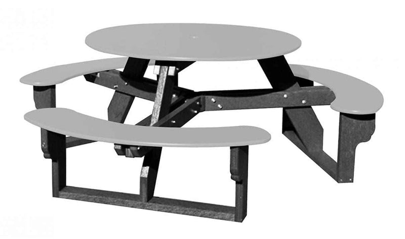 Open Round Table – Versatile & Customizable Outdoor Seating