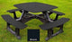 Bistro Outdoor Dining Table – 8 Seat, Recycled Plastic