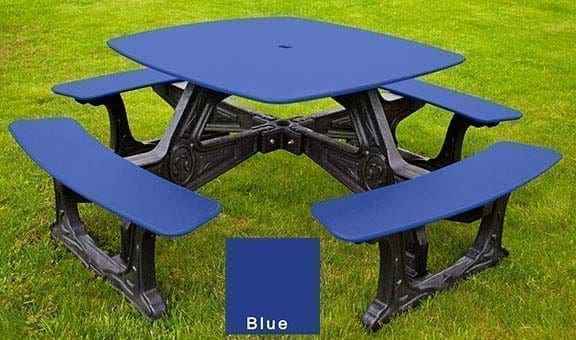 Bistro Outdoor Dining Table – 8 Seat, Recycled Plastic