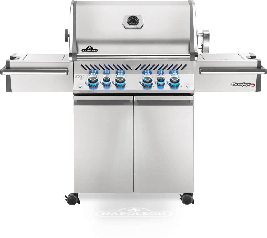 Patio Elegance Prestige PRO™ 500 RSIB Gas Grill with Infrared Side and Rear Burners