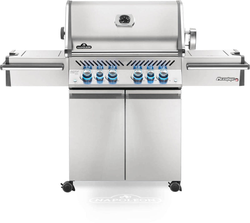 Patio Elegance Prestige PRO™ 500 RSIB Gas Grill with Infrared Side and Rear Burners - Patio Elegance