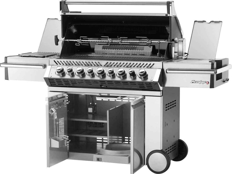 Patio Elegance Prestige PRO™ 665 RSIB Gas Grill with Infrared Side and Rear Burners