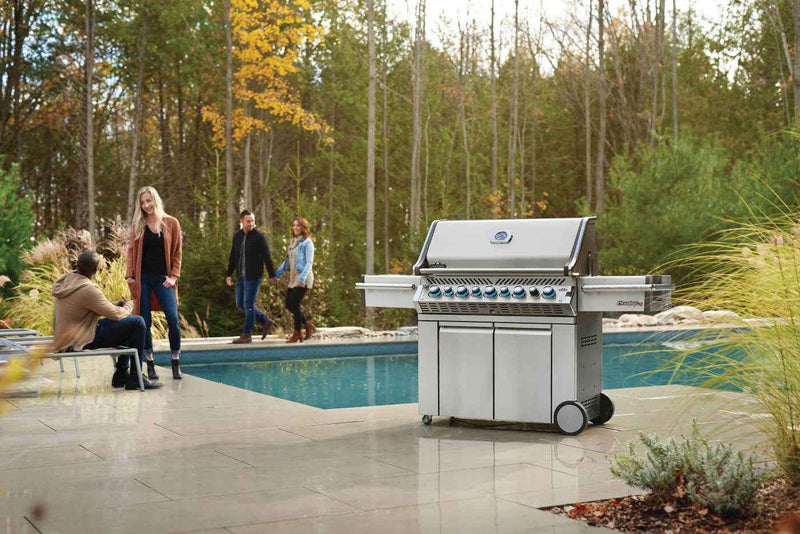 Patio Elegance Prestige PRO™ 665 RSIB Gas Grill with Infrared Side and Rear Burners
