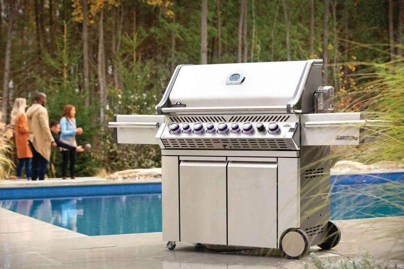 Patio Elegance Prestige PRO™ 665 RSIB Gas Grill with Infrared Side and Rear Burners