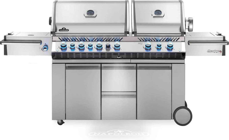 Patio Elegance Prestige PRO™ 825 RSBI Gas Grill with Power Side Burner and Infrared Rear & Bottom Burners