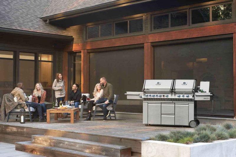 Patio Elegance Prestige PRO™ 825 RSBI Gas Grill with Power Side Burner and Infrared Rear & Bottom Burners